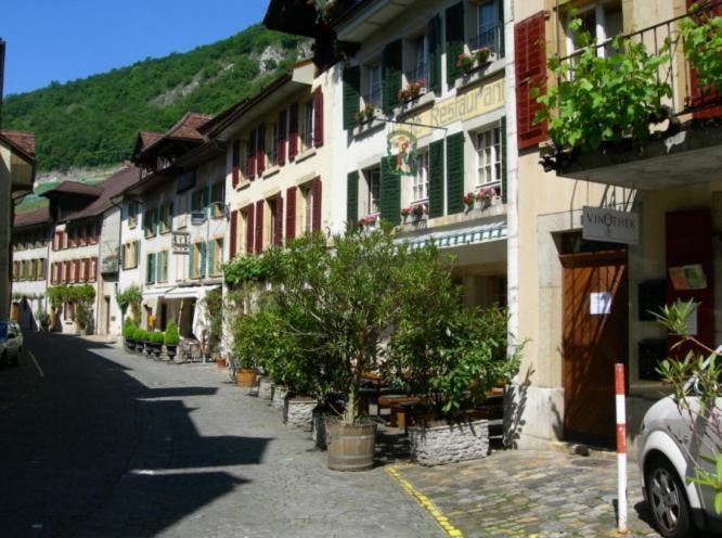 Hotel Zum Alten Schweizer Twann Exterior foto